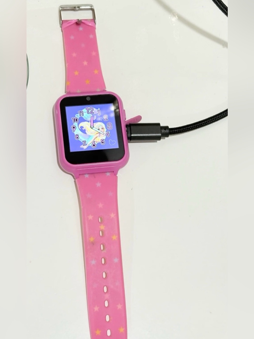 Interactive smartwatch for children from the brand Accutime, Barbie themed model
